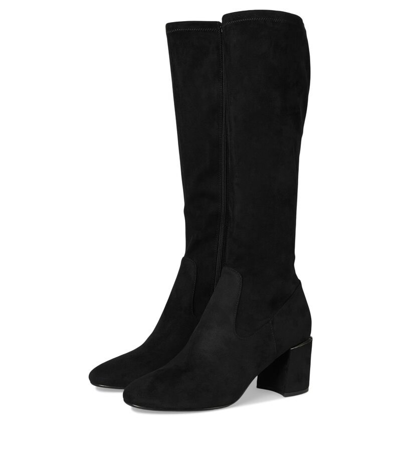 ベネリ レディース シューズ スニーカー Vaneli Ilona Black Punto Stretch Suede ブラック