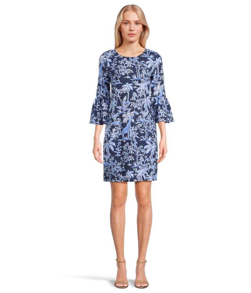 リリーピュリッツァー レディース トップス ワンピース Lilly Pulitzer Rozaline Dress Low Tide Navy Tall Tales ネイビー