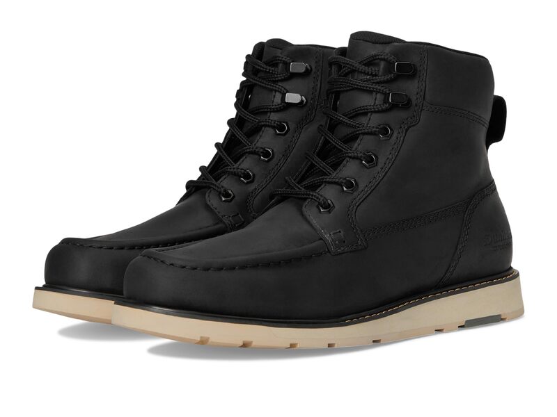 ダナム メンズ シューズ ブーツ・レインブーツ Dunham Brisco Black Leather ブラック｜ReVida 店