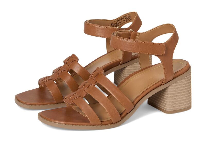 バイオニック レディース シューズ 踵 VIONIC Maisy Tan Leather タン