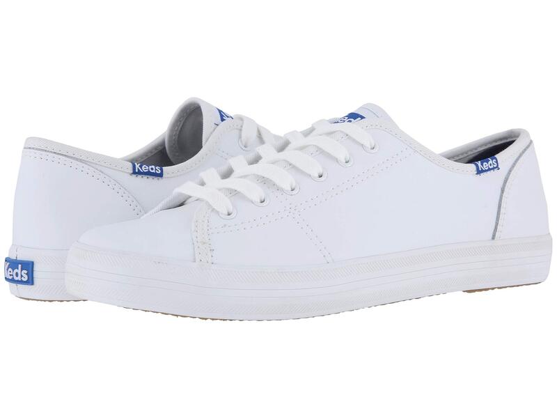 ケッズ レディース シューズ スニーカー スピード競技 Keds Kickstart Lace Up White/Blue 白いこと
