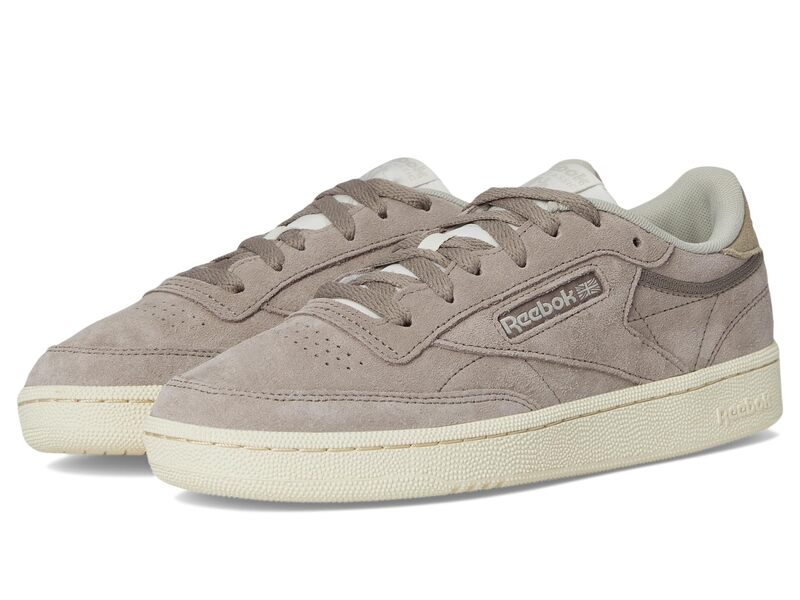 リーボック レディース シューズ スニーカー Reebok Lifestyle Club C 85 Gritty Grey/Sport Beige/Breakaway Green グレー