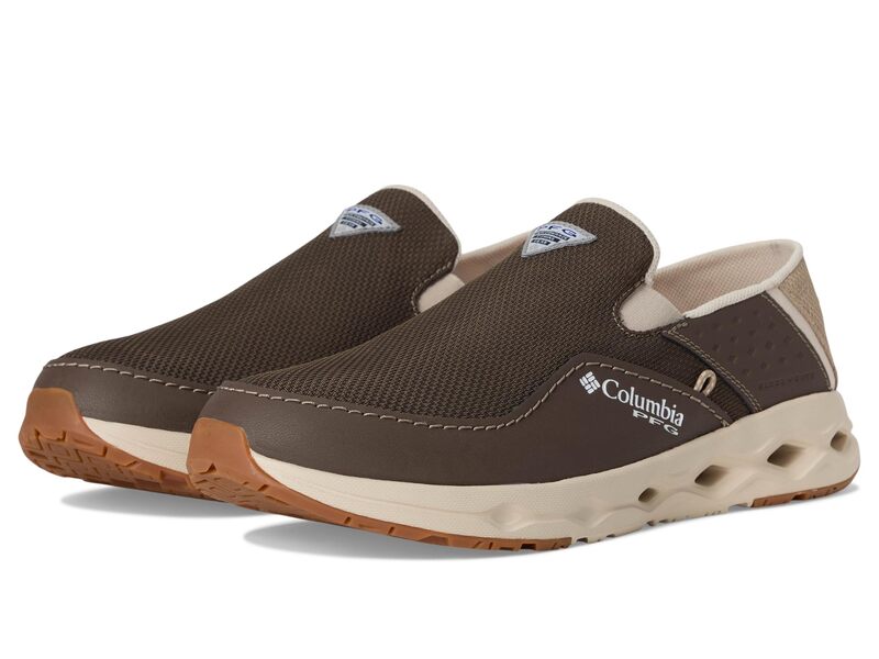 コロンビア メンズ シューズ スニーカー Columbia Bahama X Slip-On Mud/Oxford Tan タン