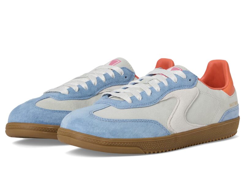 スケッチャーズ レディース シューズ スニーカー SKECHERS Hotshot Light Blue/Multi 青色