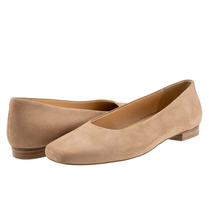 トロッターズ レディース シューズ サンダル Trotters Honor Taupe Nubuck トープ