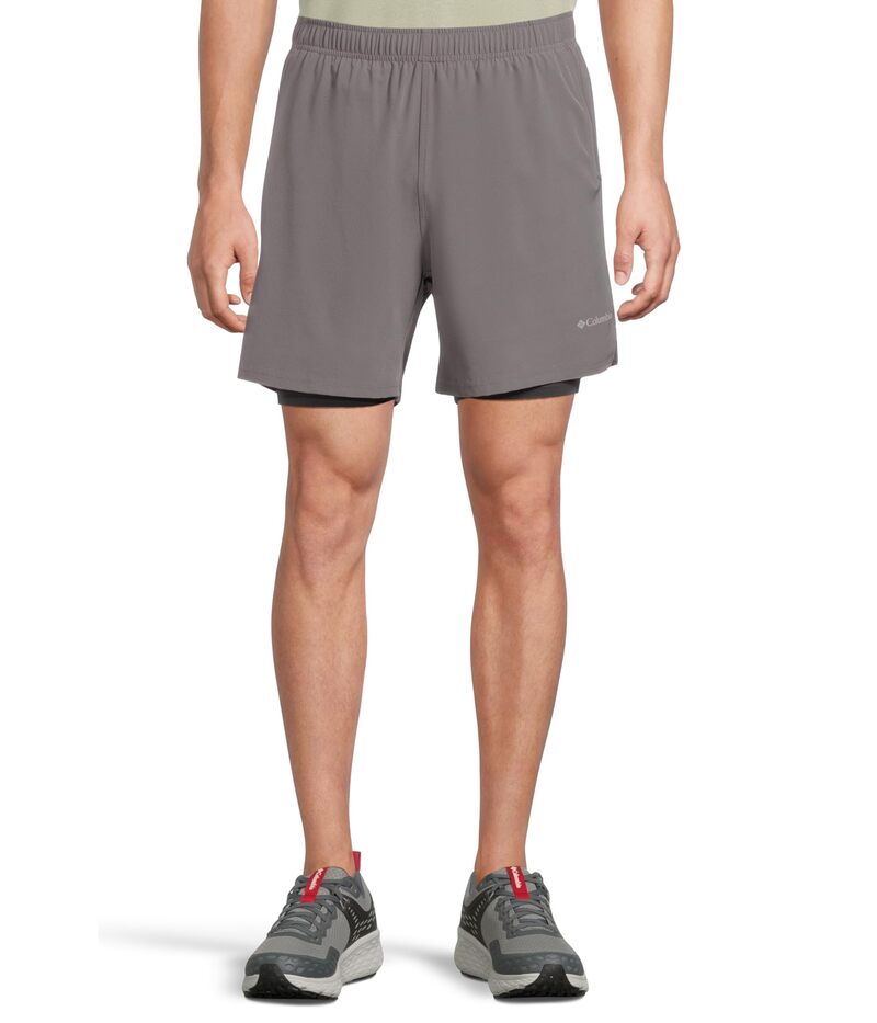 コロンビア メンズ ボトムス ハーフパンツ・ショーツ ショートパンツ Columbia Hike? Brief Shorts City Grey グレー