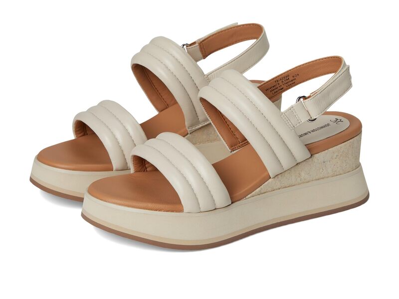ジョンストンアンドマーフィー レディース シューズ 踵 サンダル Johnston \u0026 Murphy Colleen Double-Band Sandal Bone