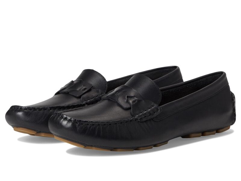 ロックポート レディース シューズ スリッポン・ローファー Rockport Blara Black Leather ブラック｜ReVida 店