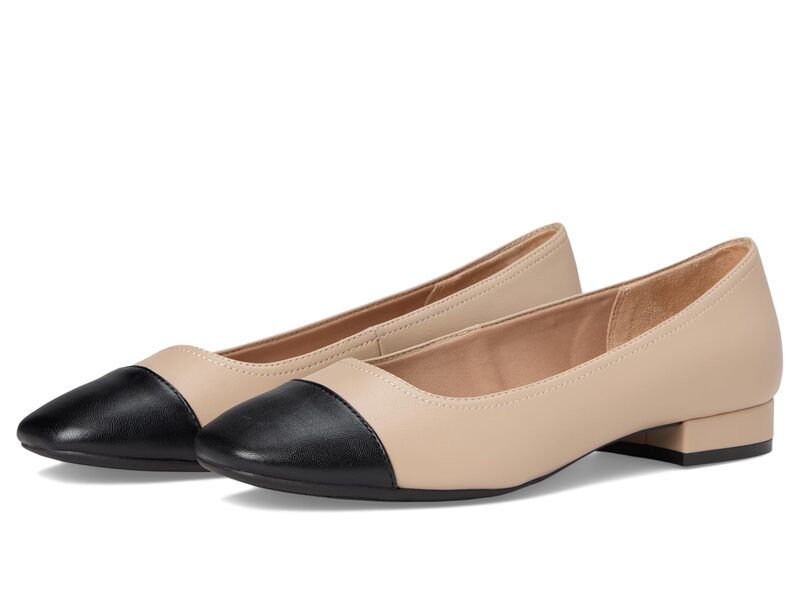 ライフストライド レディース シューズ サンダル LifeStride Cameo 3 Ballet Flats Black/Taupe ブラック