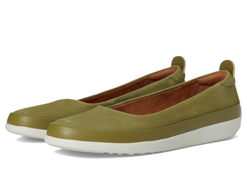 ソフトウォーク レディース シューズ サンダル SoftWalk Disa Olive Nubuck オリーブ