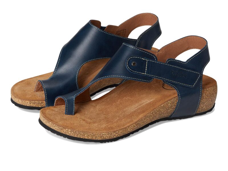 タオスフットウェア レディース シューズ サンダル Taos Footwear Fame Petrol Blue ブルー