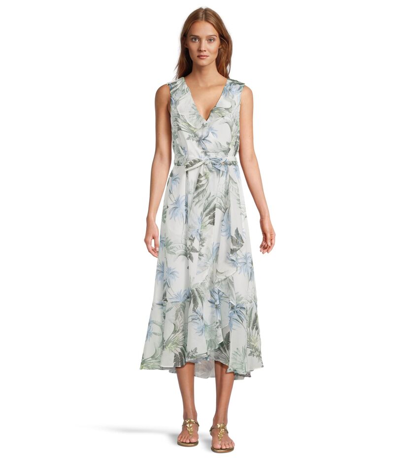 トッミーバハマ レディース トップス ワンピース マキシワンピース マキシ Tommy Bahama Palisade Palms Short Sleeve Maxi Dress White ホワイト 22,185円