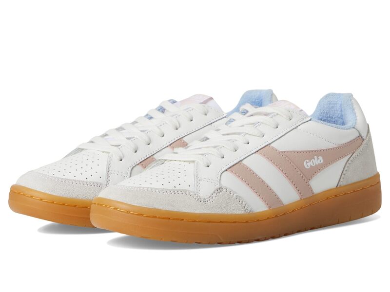 ゴラ レディース シューズ スニーカー Gola Eagle '86 White/Rose/Air/Gum ホワイト