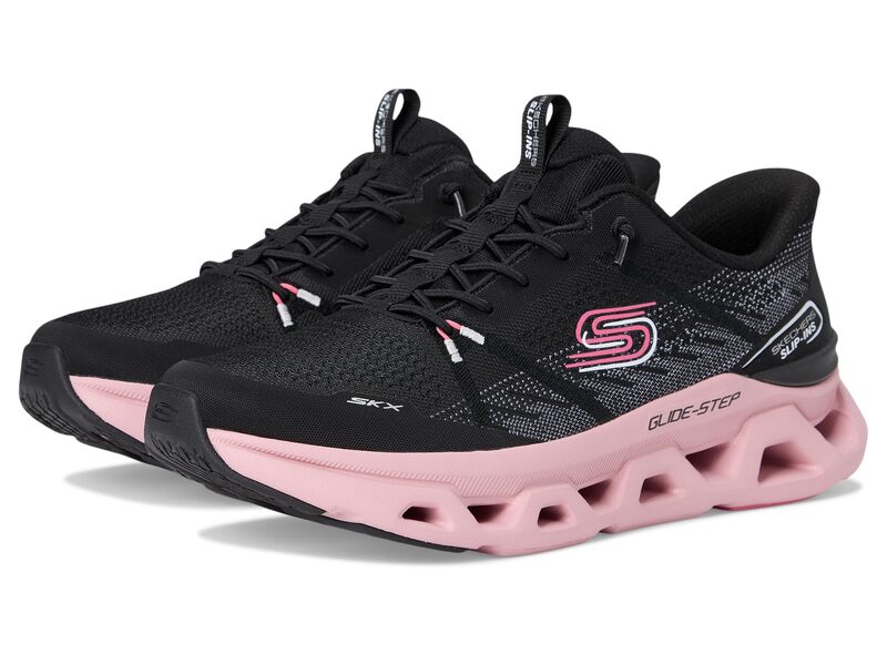 スケッチャーズ レディース シューズ スニーカー SKECHERS Glide Step Altus Hands Free Slip Ins Black ブラック
