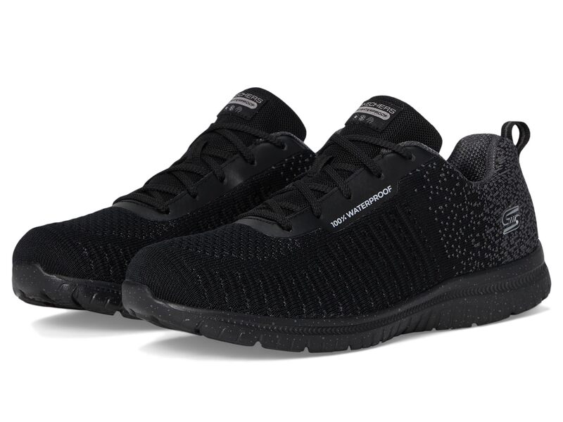 スケッチャーズ レディース シューズ スニーカー SKECHERS Virtue Black Charcoal 黒いこと