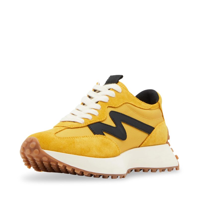 スティーブ マデン レディース シューズ スニーカー Steve Madden Campo Mustard 洋芥子