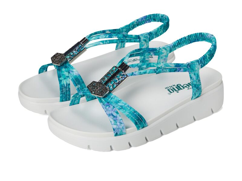 アレグリア レディース シューズ ヒール Alegria Roz Aqua Flora アクア