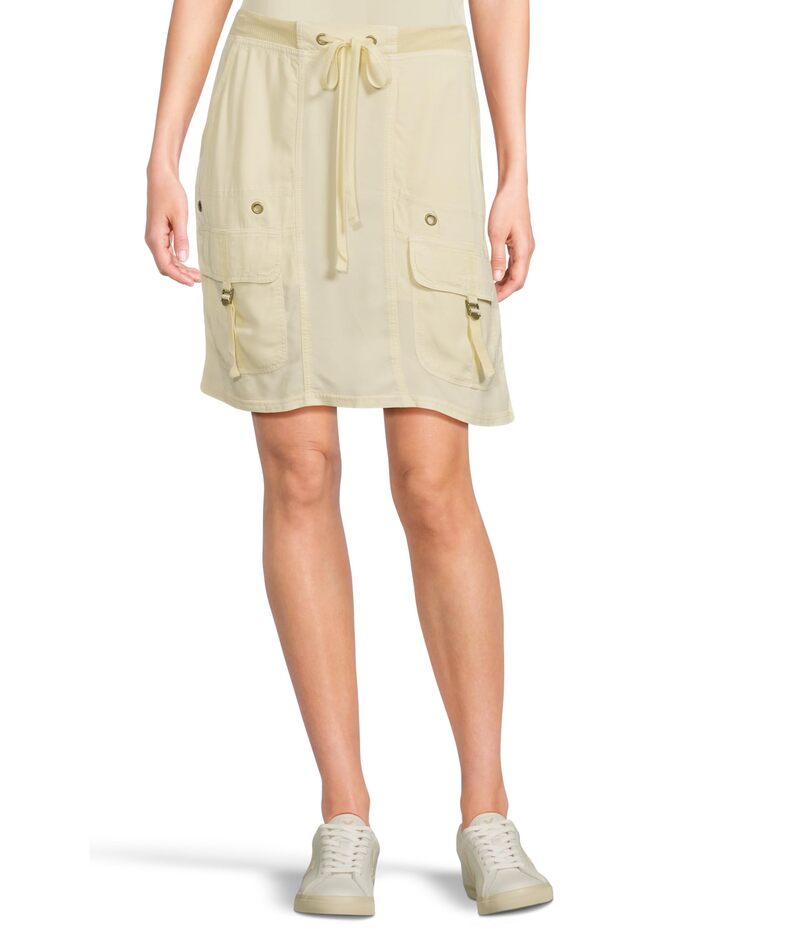 エックスシーブイアイ レディース ボトムス スコート ミニ XCVI Leto Mini Skirt Lemon Meringue
