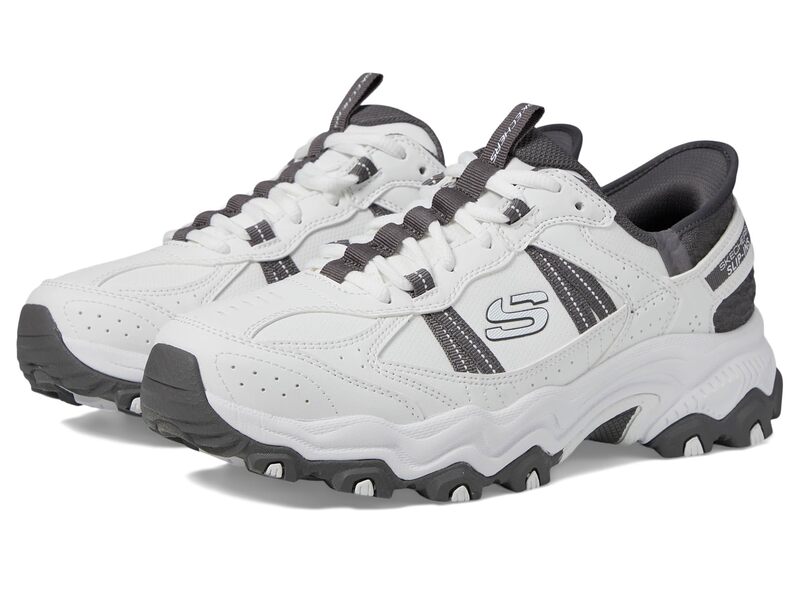 スケッチャーズ メンズ シューズ スニーカー SKECHERS Stamina AT Hands Free Slip-In Sneaker White/Gray ホワイト