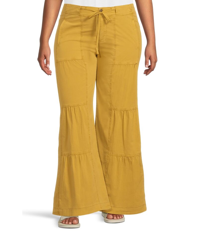 エックスシーブイアイ レディース ボトムス カジュアルパンツ ワイドレッグ XCVI Terraced Wide Leg Pants Radiance｜ReVida 店