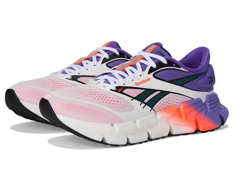 リーボック メンズ シューズ スニーカー Reebok Floatzig 2 White/Royal Purple/Flash Orange ホワイト スニーカー-靴
