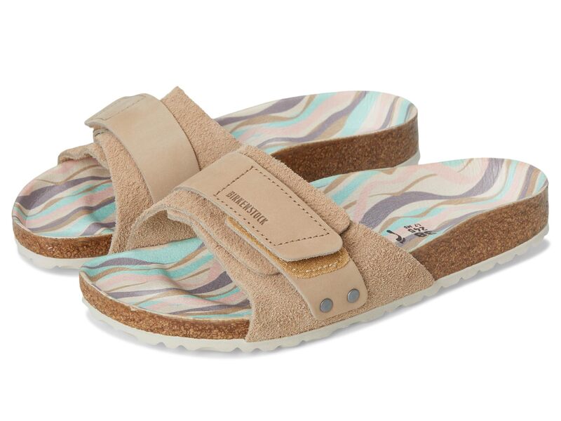ビルケンシュトック レディース シューズ サンダル プリント Birkenstock Oita Printed Footbed Sandcastle