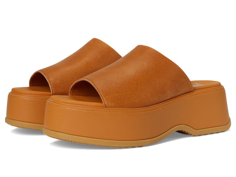 ソレル レディース シューズ ヒール サンダル SOREL Dayspring? Slide Sandal Canyon Gold Gum ゴールド