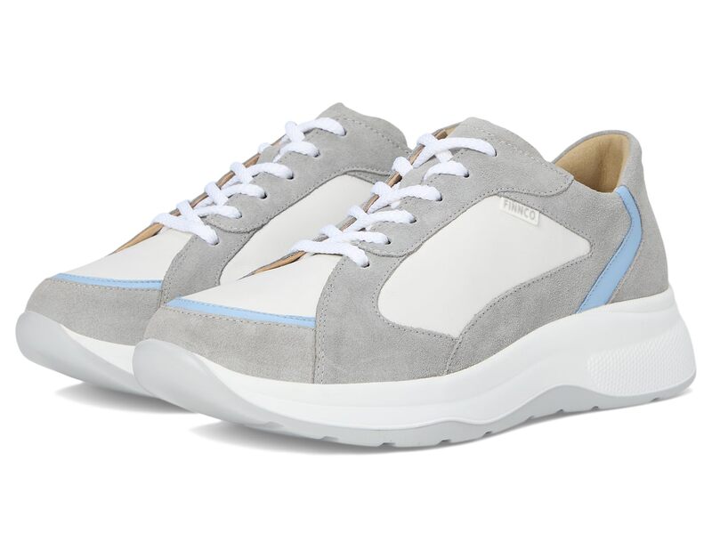 フィンコンフォート レディース シューズ ブーツ・レインブーツ Finn Comfort Piccadilly Mineral/Blue/White ホワイト｜ReVida 店