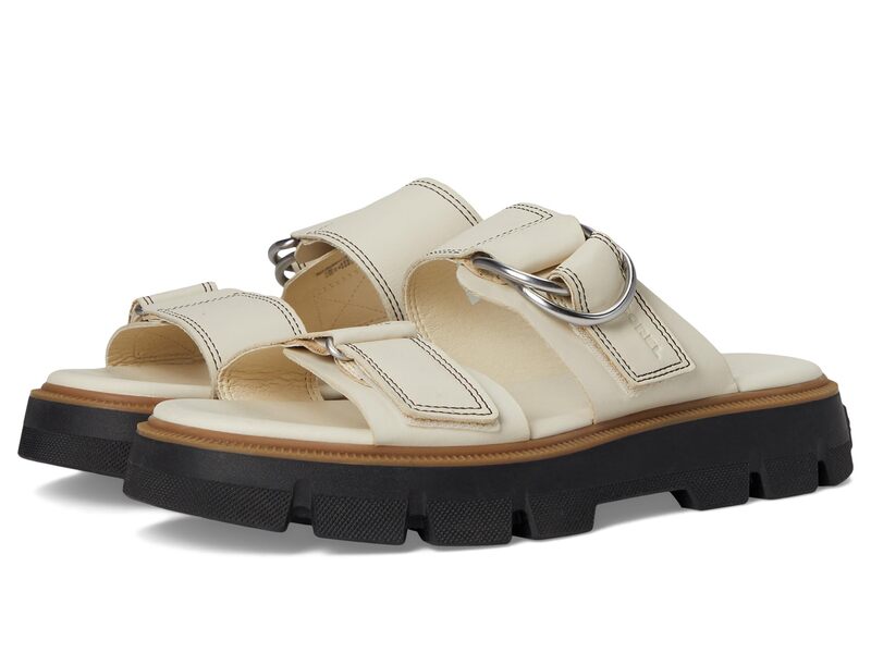 ソレル レディース シューズ サンダル SOREL Rein CB? Slide Sandals Chalk/Black チョーク