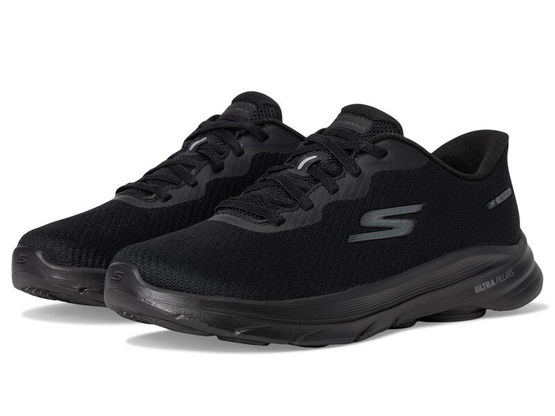 スケッチャーズ レディース シューズ スニーカー SKECHERS Performance Go Walk 8 Nadia Hands Free Slip-Ins Black/Black 黒いこと