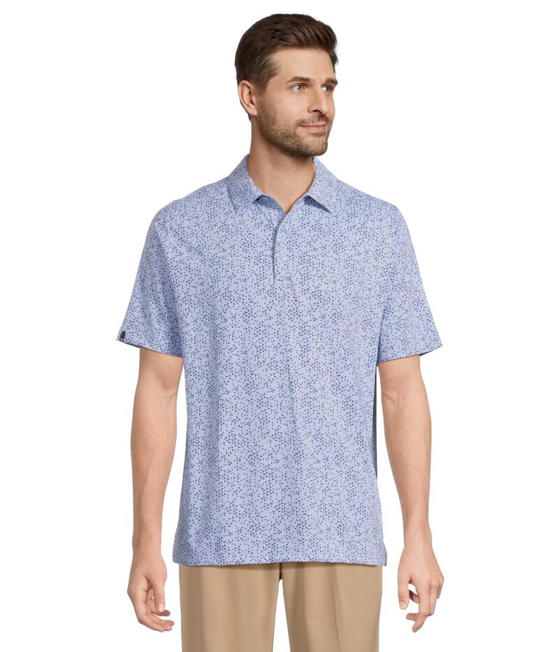キャラウェイ メンズ トップス シャツ ポロシャツ プリント Callaway All Over Chev Printed Polo Spring Lavender ラベンダー