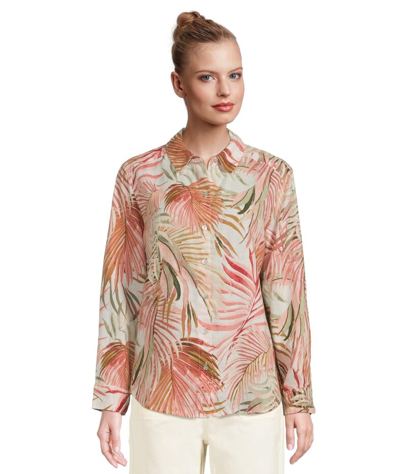 トッミーバハマ レディース トップス シャツ Tommy Bahama Palm Canyon Long Sleeve Relaxed Shirt Coconut 14,541円