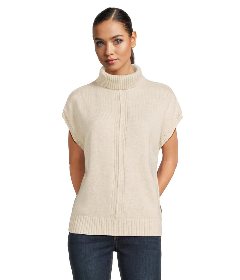 リラピー レディース アウター ニット・セーター タートルネック Lilla P Turtleneck Wedge Sweater Oat