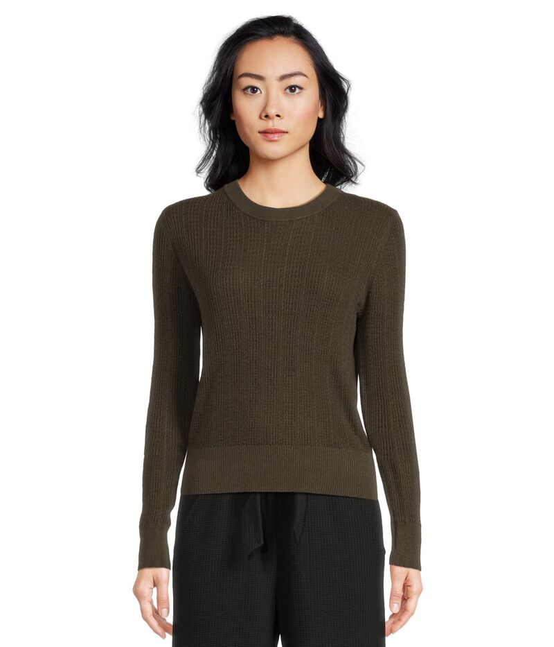 リラピー レディース アウター ニット・セーター Lilla P Multi Stitch Pullover Sweater Fir マルチカラー