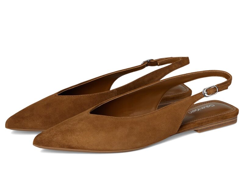 カルバンクライン レディース シューズ ブーツ・レインブーツ Calvin Klein Galiana Dark Natural Suede その他-レディース靴-靴