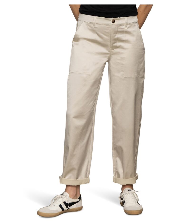 サンクチュアリー レディース ボトムス カジュアルパンツ Tシャツ Sanctuary Sateen Tapered Pants Mother Of Pearl パール