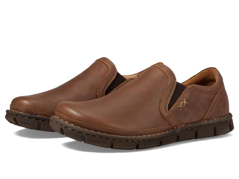 ボーン メンズ シューズ ブーツ・レインブーツ Born Sawyer Tan Full Grain Leather タン