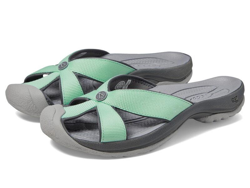キーン レディース シューズ サンダル KEEN Bali TG Lichen/Steel Grey グレー