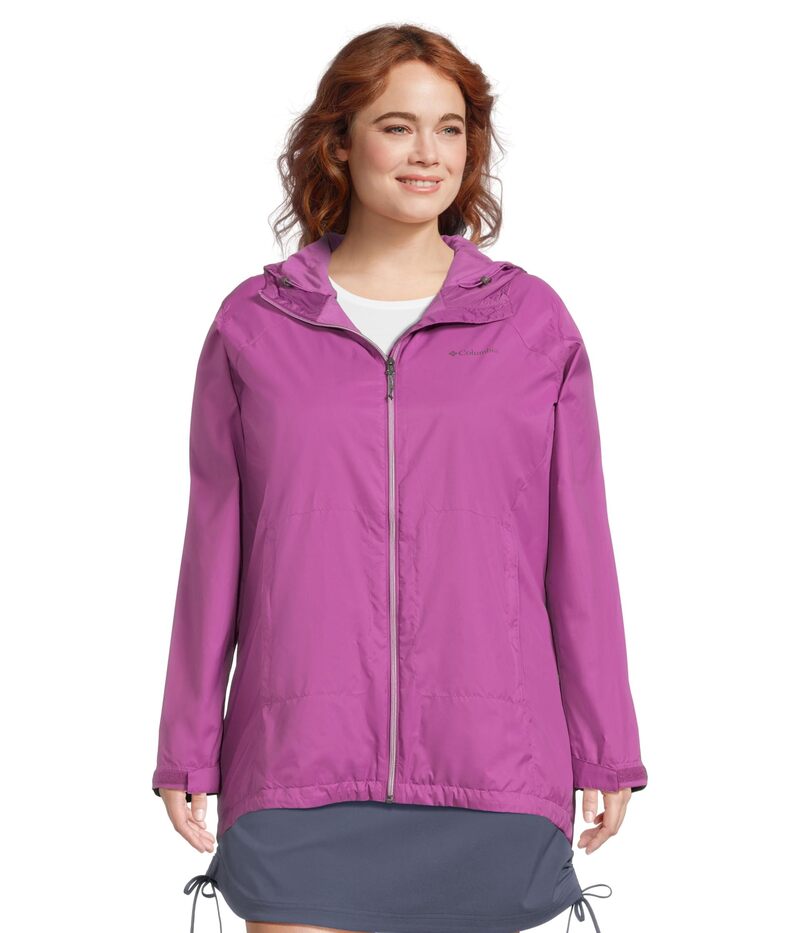 コロンビア レディース アウター コート プラスサイズ ジャケット Columbia Plus Size Switchback? II Lined Long Jacket Razzle