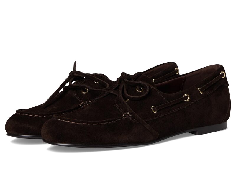 メイドウェル レディース シューズ 甲板シューズ Madewell Julien Boat Shoes Dark Carob
