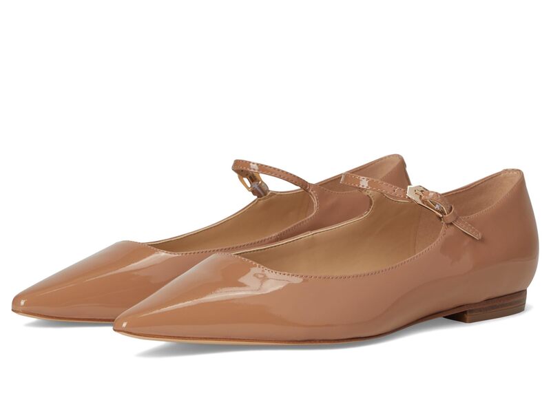 マーク・フィッシャー レディース シューズ サンダル Marc Fisher LTD Trella Medium Natural Patent Leather｜ReVida 店