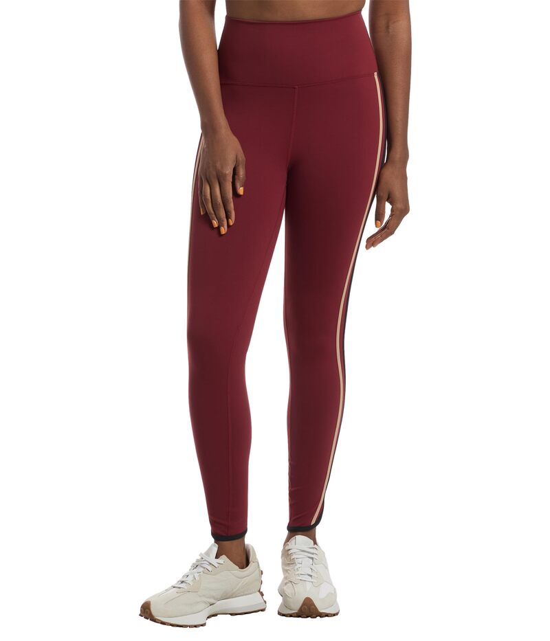 ビーチライオット レディース ボトムス カジュアルパンツ レギンス Beach Riot Nella Leggings Maroon Merlot Color-Block マルーン