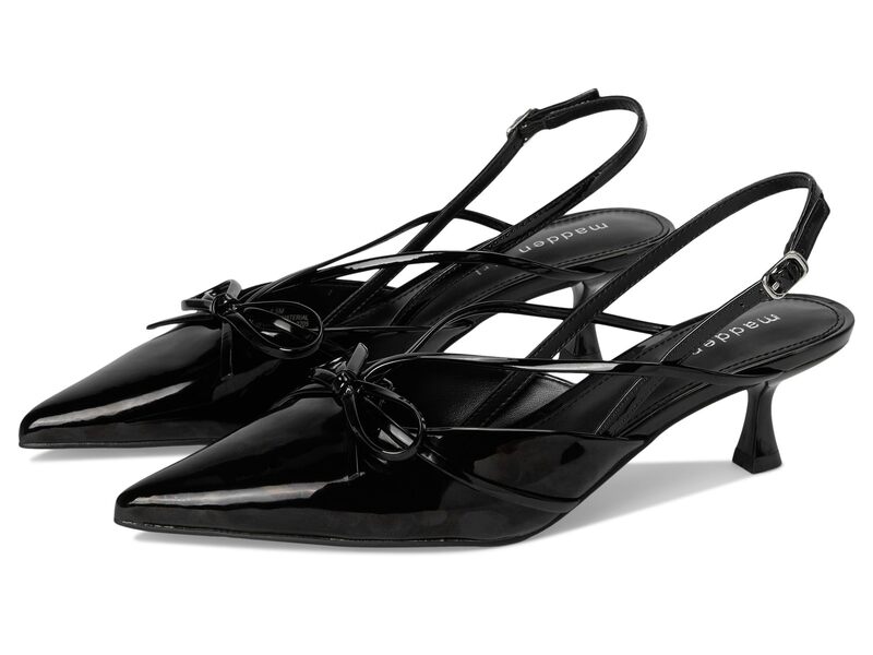 マッデンガール レディース シューズ ヒール Madden Girl Viixen Black Patent ブラック｜ReVida 店