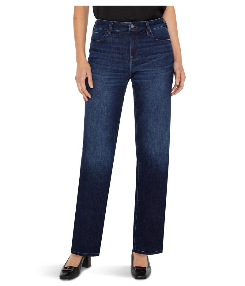 リヴァプール ロサンゼルス レディース ボトムス デニムパンツ ストレート ジーンズ Liverpool Los Angeles Kennedy Mid-Rise Straight Leg Jeans 32'' Inseam Upland 17,235円