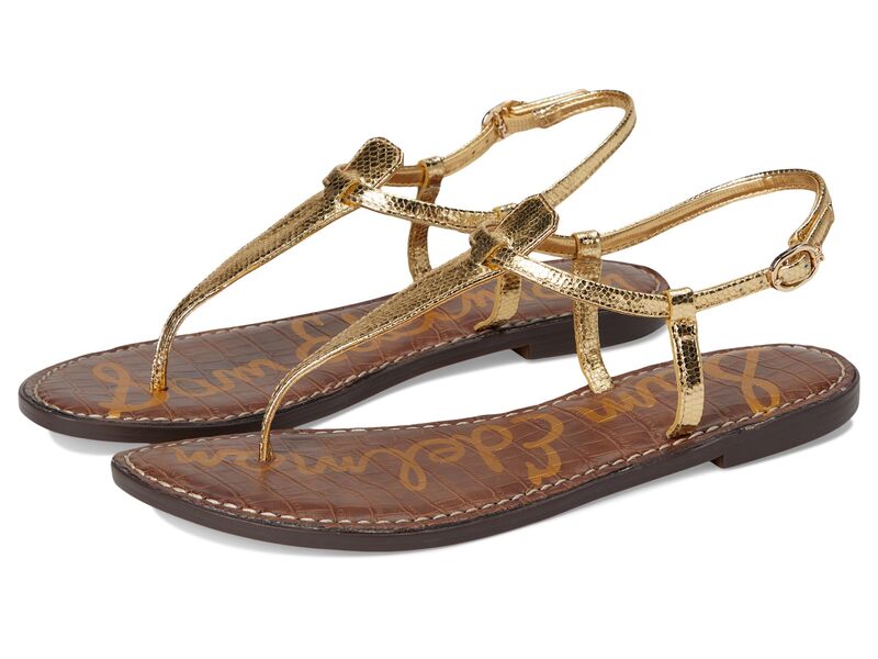 サムエデルマン レディース ボトムス ハーフパンツ・ショーツ Sam Edelman Gigi Amber Gold Leather アンバー
