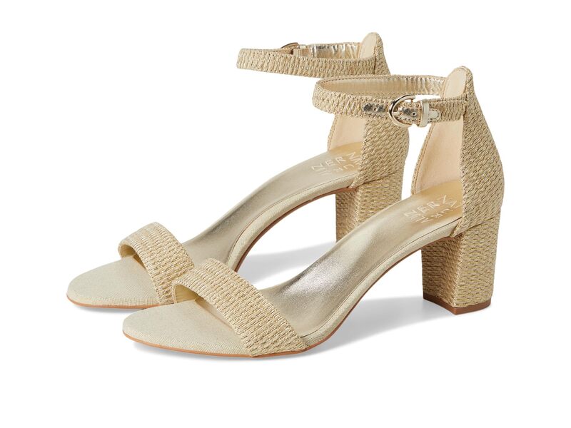 ナチュライザー レディース シューズ スニーカー Naturalizer Vera Natural Gold Woven Fabric ゴールド