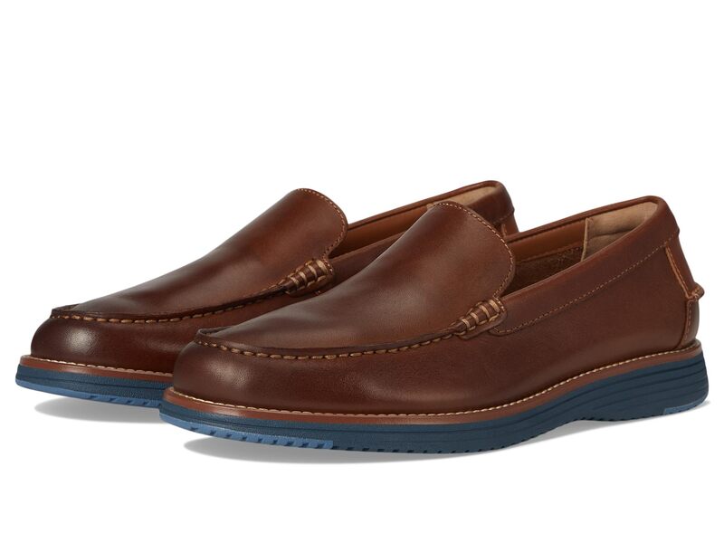 ジョンストンアンドマーフィー メンズ シューズ スリッポン・ローファー Johnston & Murphy Upton Venetian Tan Full Grain 1 タン