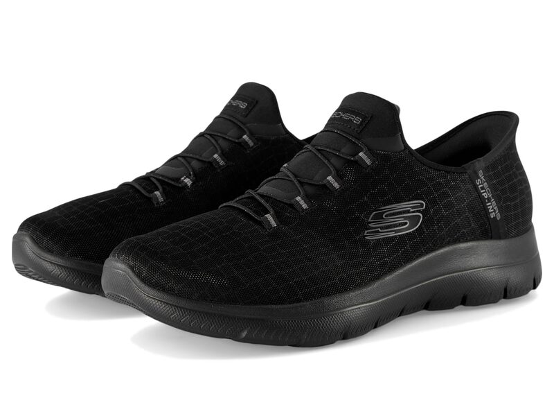 スケッチャーズ レディース シューズ スニーカー SKECHERS Summits-Classy Night Hands Free Slip-Ins Black ブラック