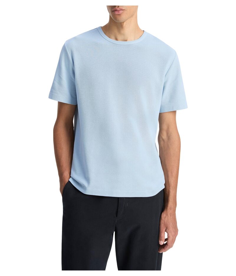 ヴィンス メンズ トップス シャツ Vince Pima Pique Short Sleeve Crew California Rain