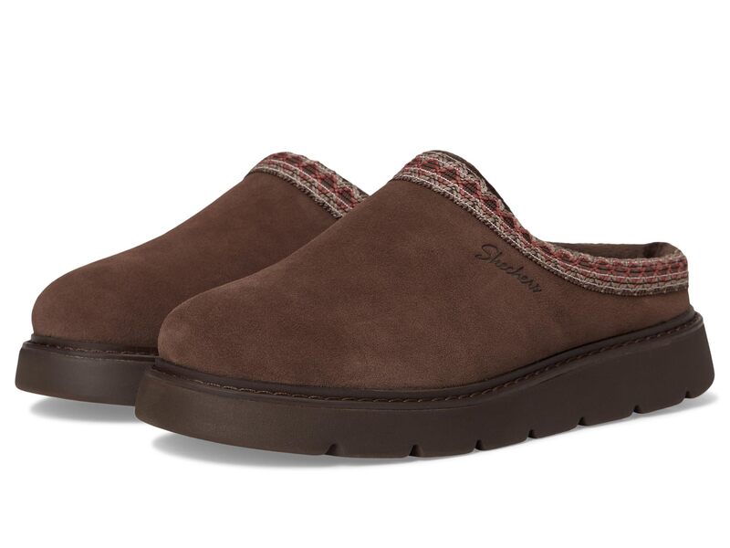 スケッチャーズ レディース シューズ サンダル SKECHERS Cozy Up - Cozy Cascade Chocolate チョコレート|ReVida 店